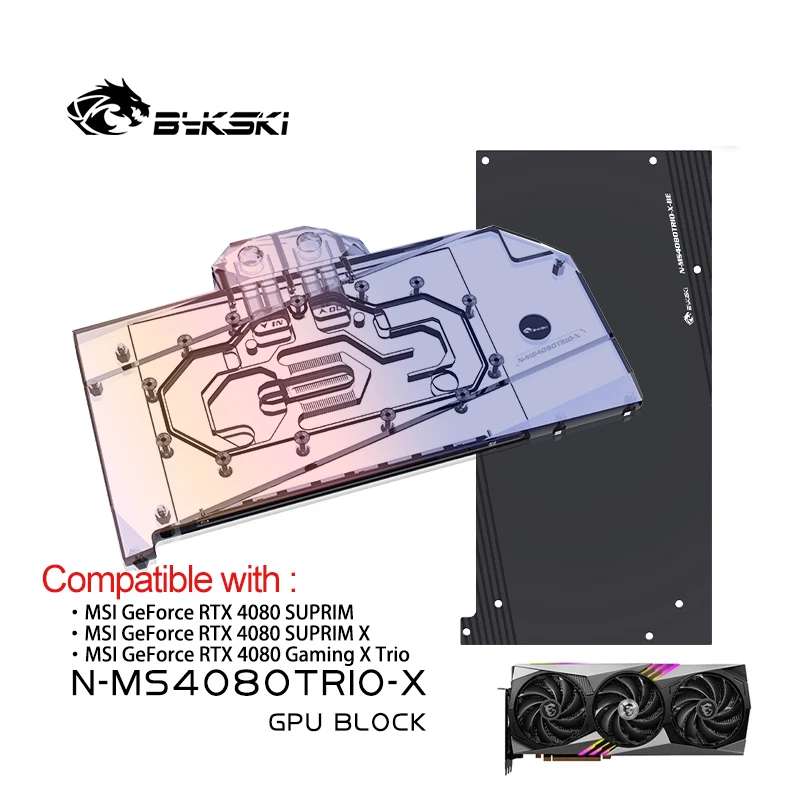 Блок водяного охлаждения Byksk – обзор и цена Rtx 4080 Water Cooling Block